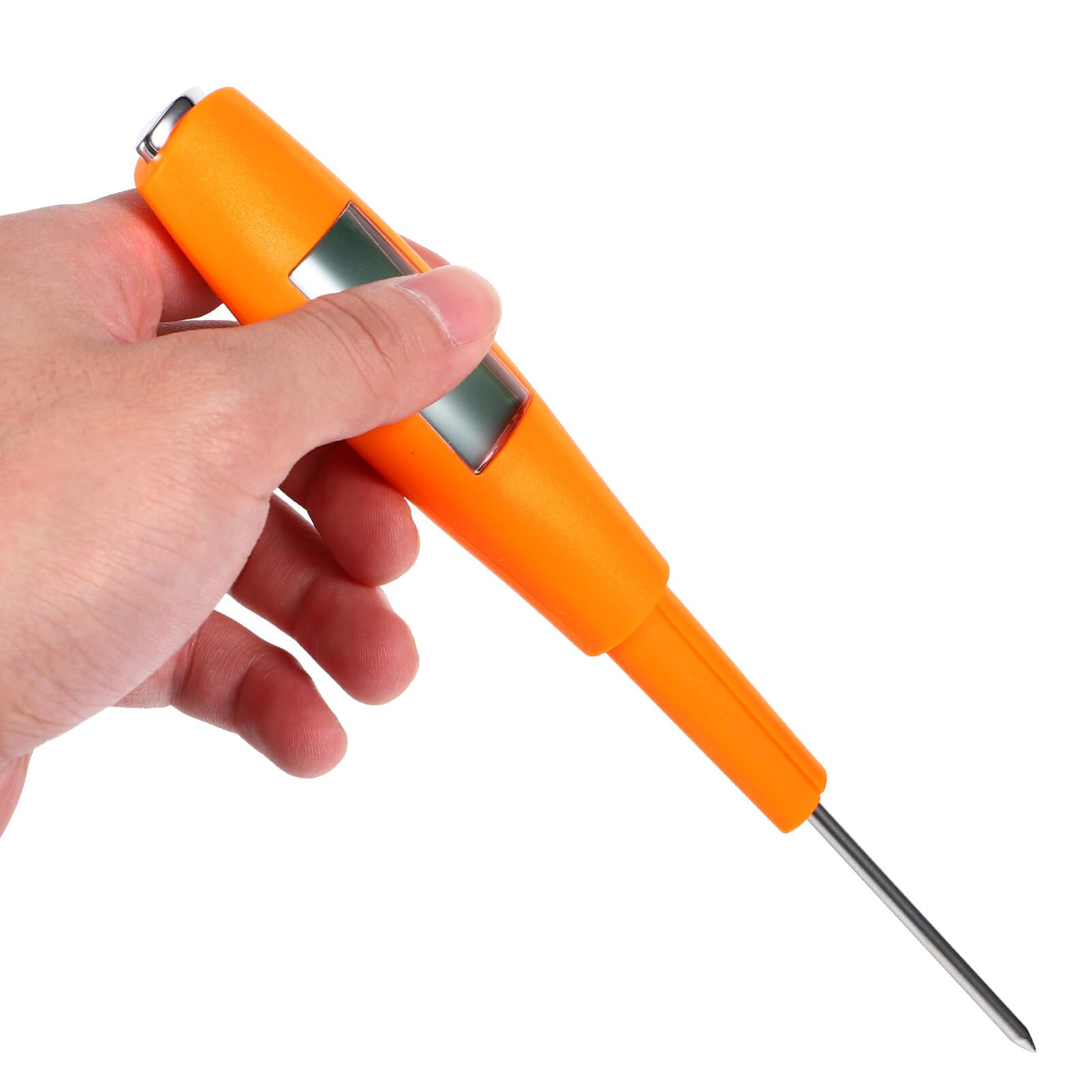 Digital Lcd Espátula Para Dulces Termómetro Lectura Instantánea Carne Termómetro Para Dulces Lector Temperatura Agitador En Espátula Silicona Para Hornear Cocinar