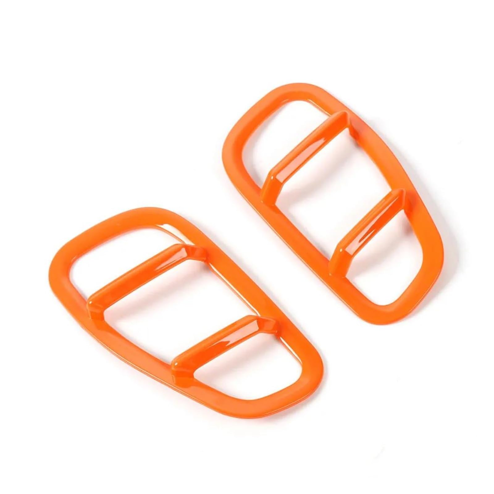 Phare de Travail LED Cadre de Garniture Orange pour Wrangler 2007-2016