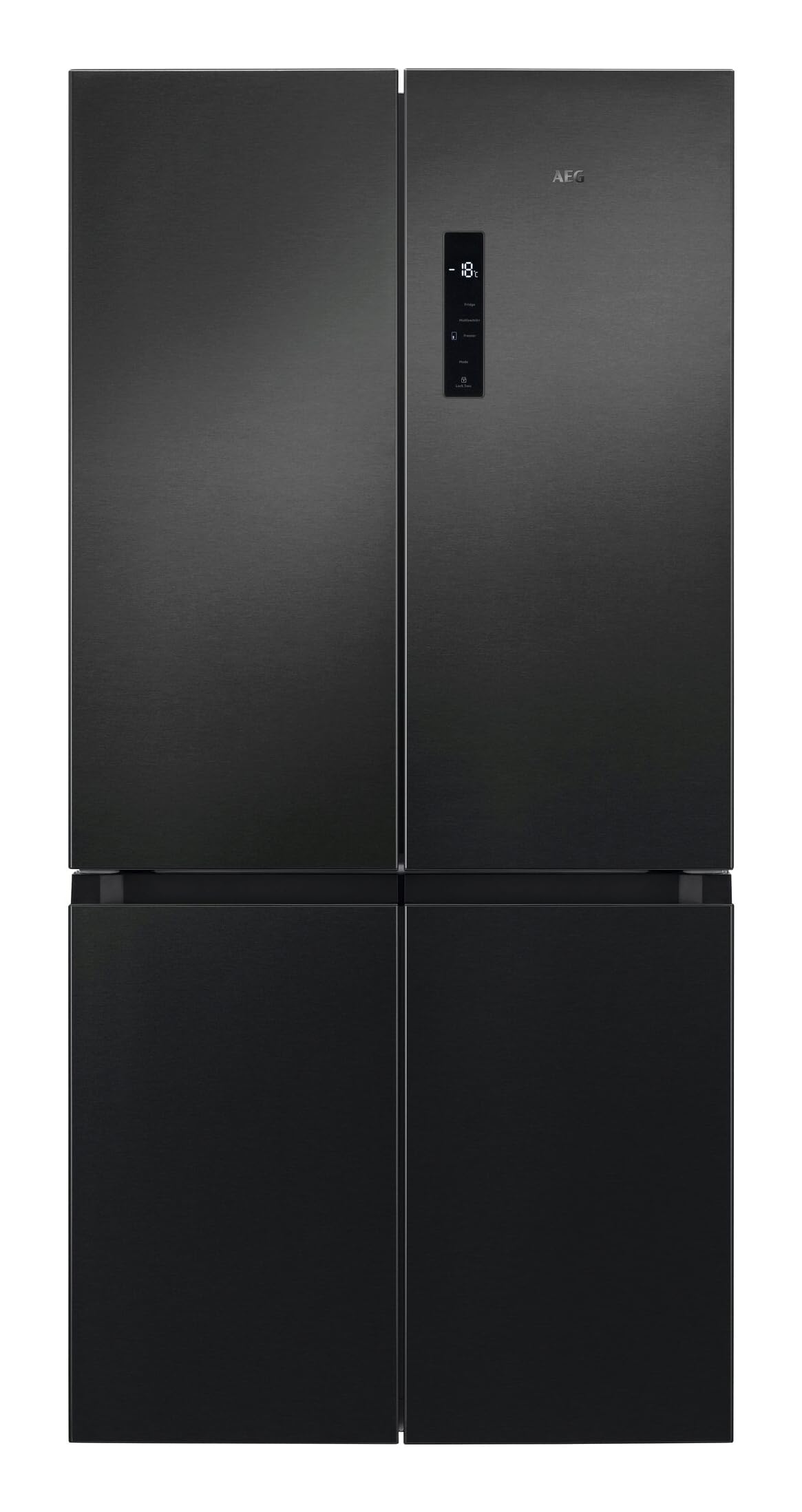 AEG RMB952D6VB - Frigorifero Americano Side by Side 522 Litri No Frost Nero Classe Energetica D