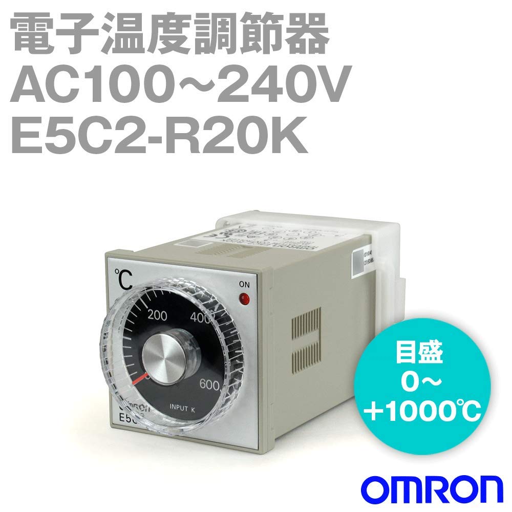 Amazon.co.jp: オムロン(OMRON) E5C2-R20K 0-1000℃ AC100～240V