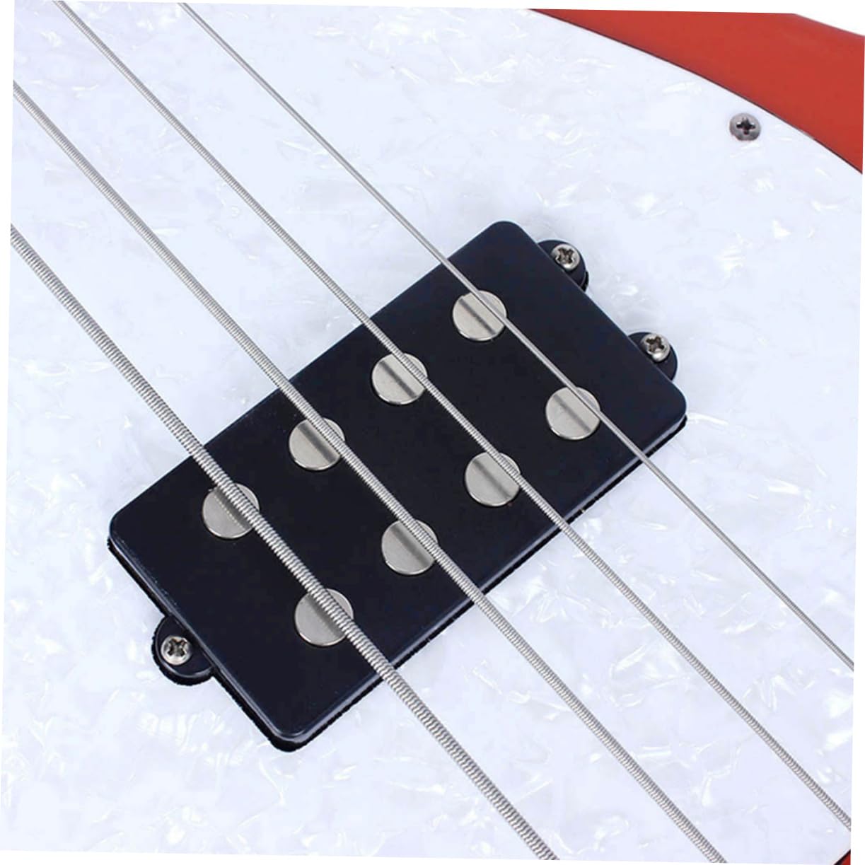 HEMOTON Universal Bass Accessories 4 Pack Electric Bass Strings Lightweight and Compact for Easy Carrying
