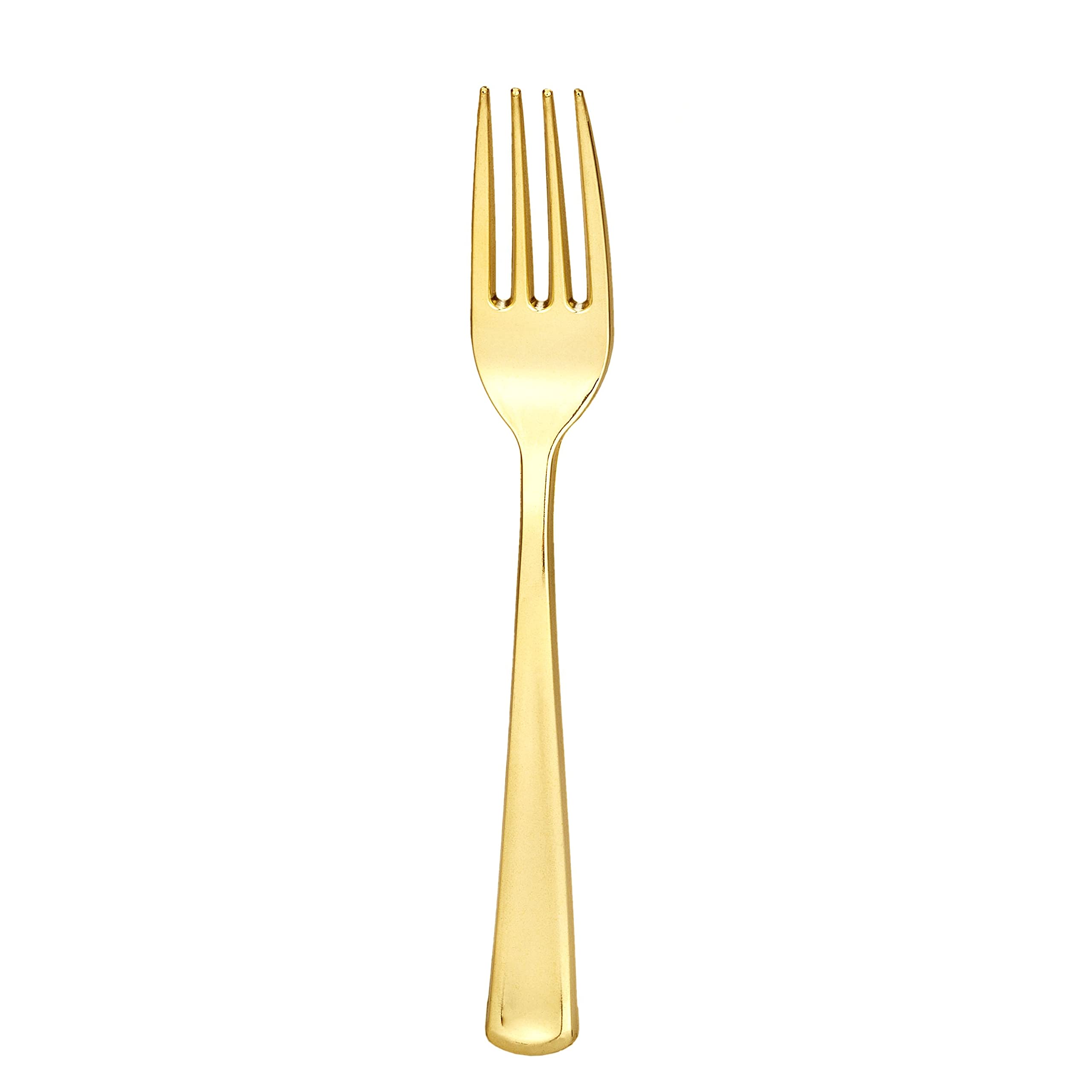 Kingzak Plastic Fork Bag | Polished Gold | Pack of 96 Cutlery, 96 Count — Amazon image 3