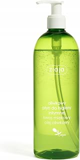 ZIAJA Intima Intimate Hygiene Liquid Olive Oil 500Ml per uso quotidiano, formato pratico