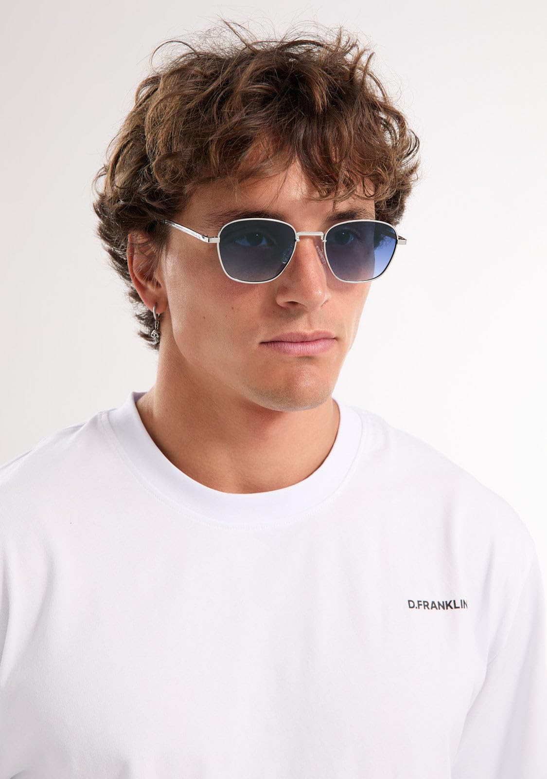D.Franklin Gafas de sol unisex con cristales de protección UV - Modelo pitch - Cuadrado - Para Hombre y Mujer - Sunglasses