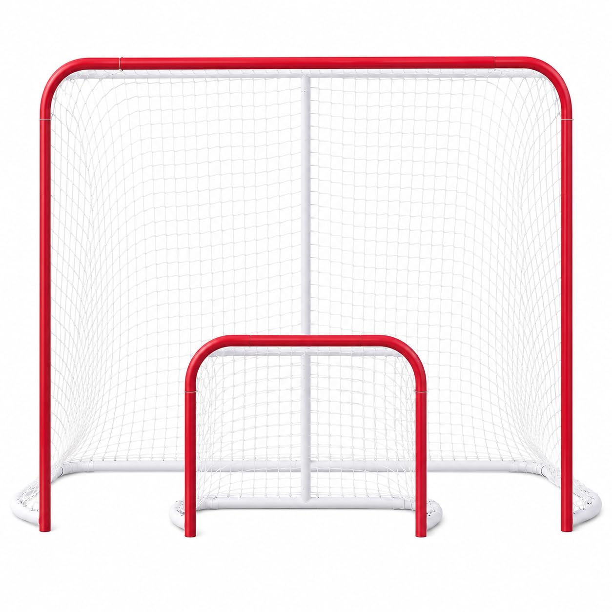 Portería Hockey sobre Hielo Metal para Niños y Jóvenes - para | para Exteriores
