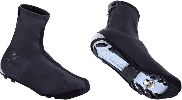 BBB Cycling Overshoes Waterproof I Mens Womens MTB and Road Bike Shoe Covers Wet Weather Winter I 5 to 15 degrees I Shimano SPD Speedplay LOOK compatible I WaterFlex 3.0 BWS-23