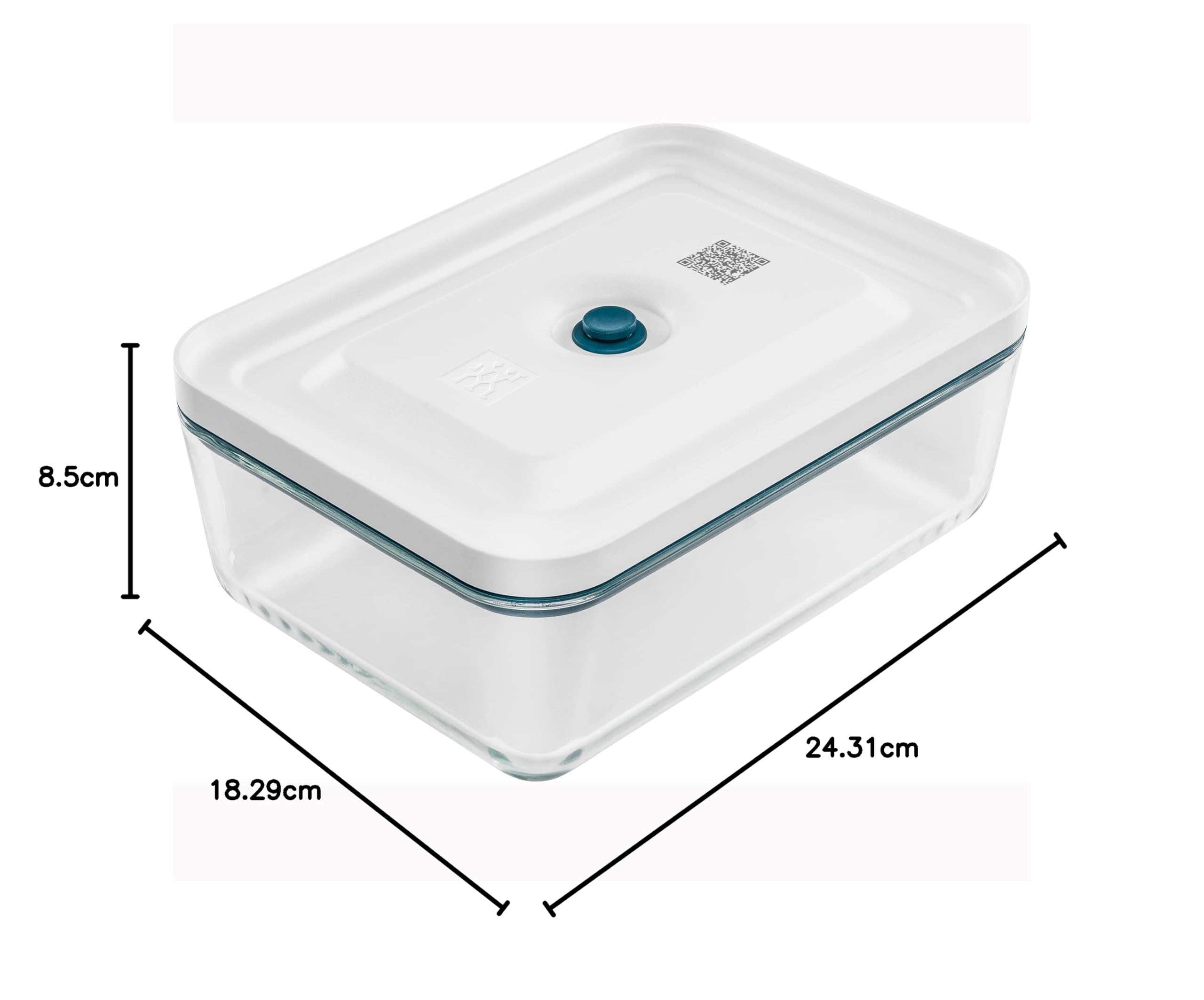 ZWILLING Fresh & Save - Recipiente hermético para almacenamiento de alimentos, talla única, La Mer