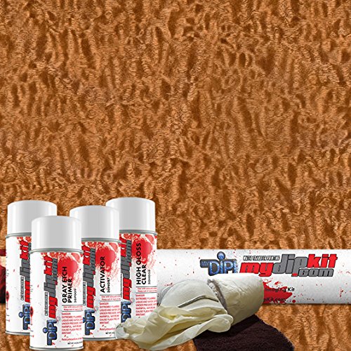 Hydrographics Dip Kit Store - DipKitStore - Water Transfer Printing – BW-82-10 - Burl Wood (Entry Level)