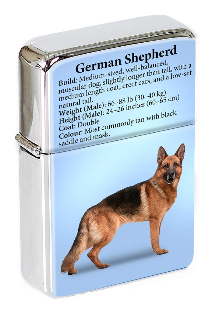 Giftshop Uk German Shepherd Flip Top Lighter