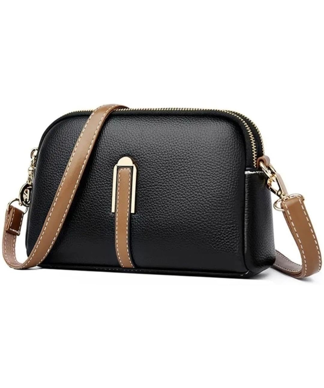 Women’s Grains Cross Body Sling Bag Stylish Shoulder Bag for Girls & Women | Zip Closure Casual Travel Sling Purse-image-29