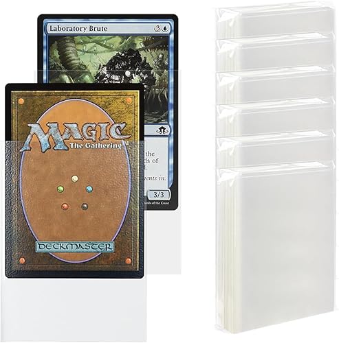 Paquete de 300 fundas para tarjetas MTG Pro Clear MTG resistentes al desgarro, fundas MTG mate rugosas, fundas estándar Magic The Gathering