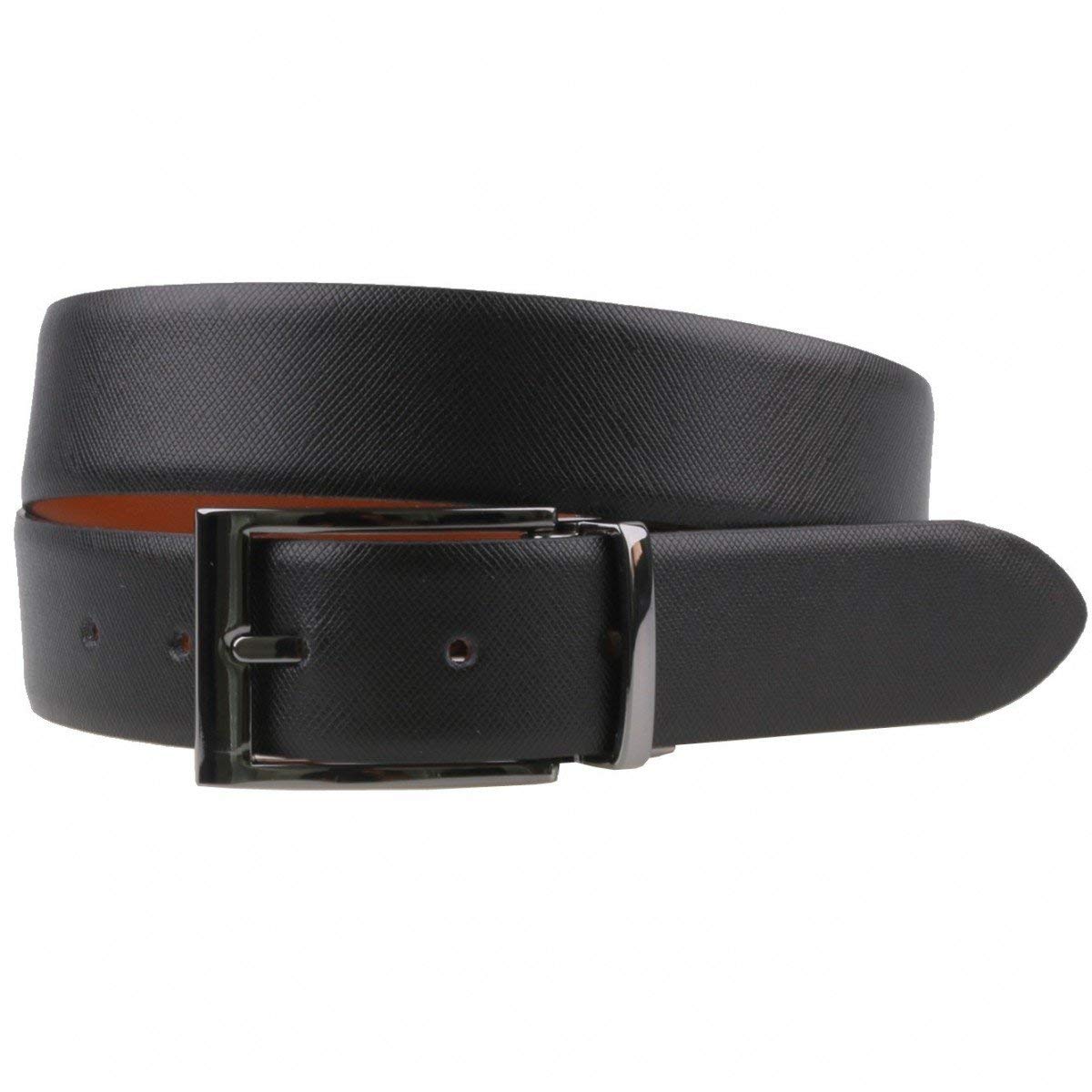 LLOYD Leder Wendegürtel 0813/05 Schwarz/Braun, Länge:85 cm