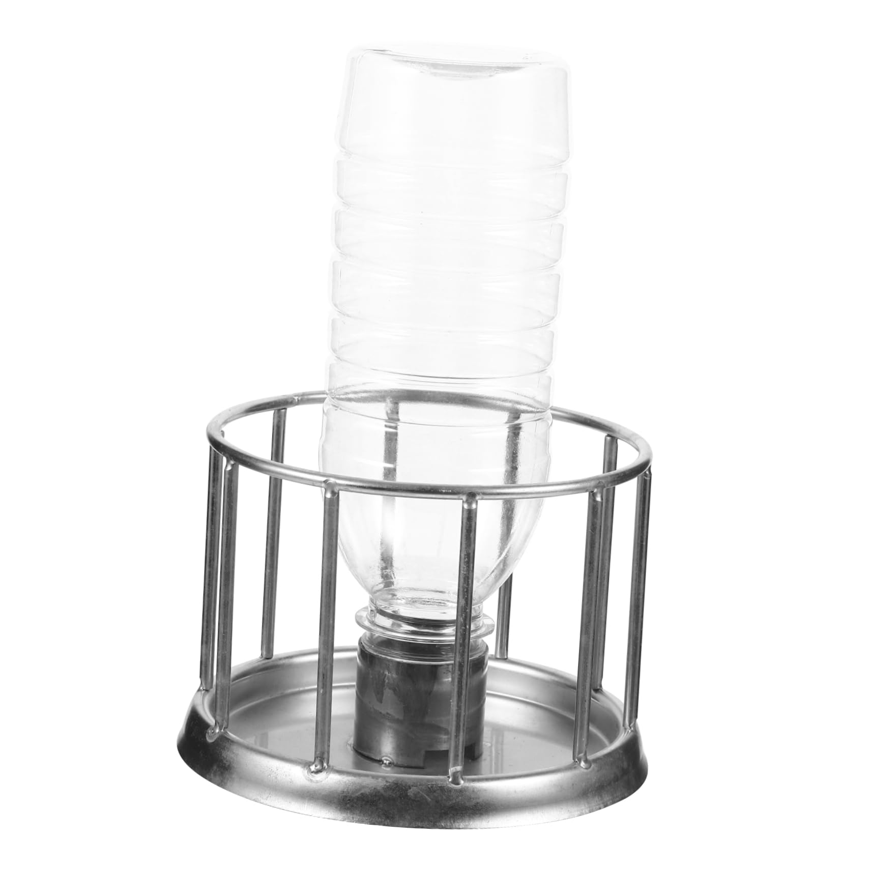 4 Comederos para Y Reptiles 2 En 1 De Acero Inoxidable Resistentes Al Óxido.