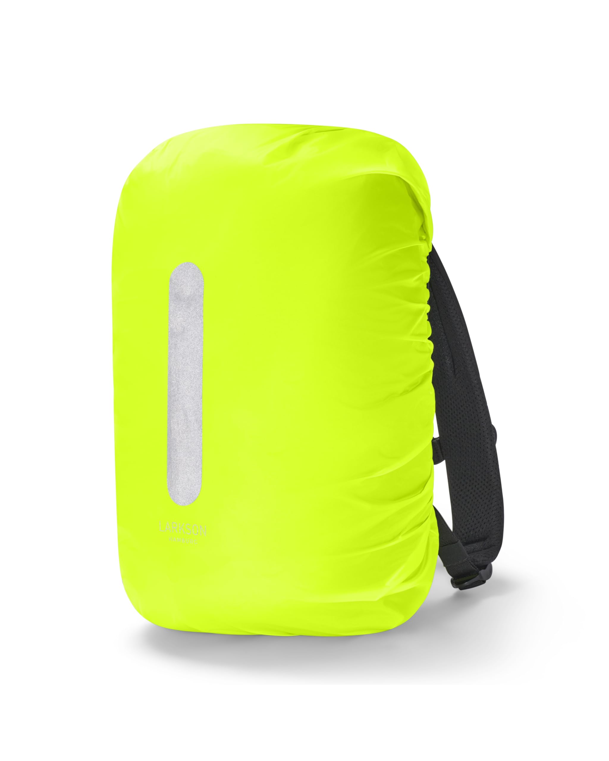 LARKSON Parapioggia per Zaino - Grit - Zaino Impermeabile - Coprizaino Impermeabile per Zaini Trekking, Escursionismo, Scuola, Ciclismo Fino a 20 Litri - Riflettente e Antipioggia