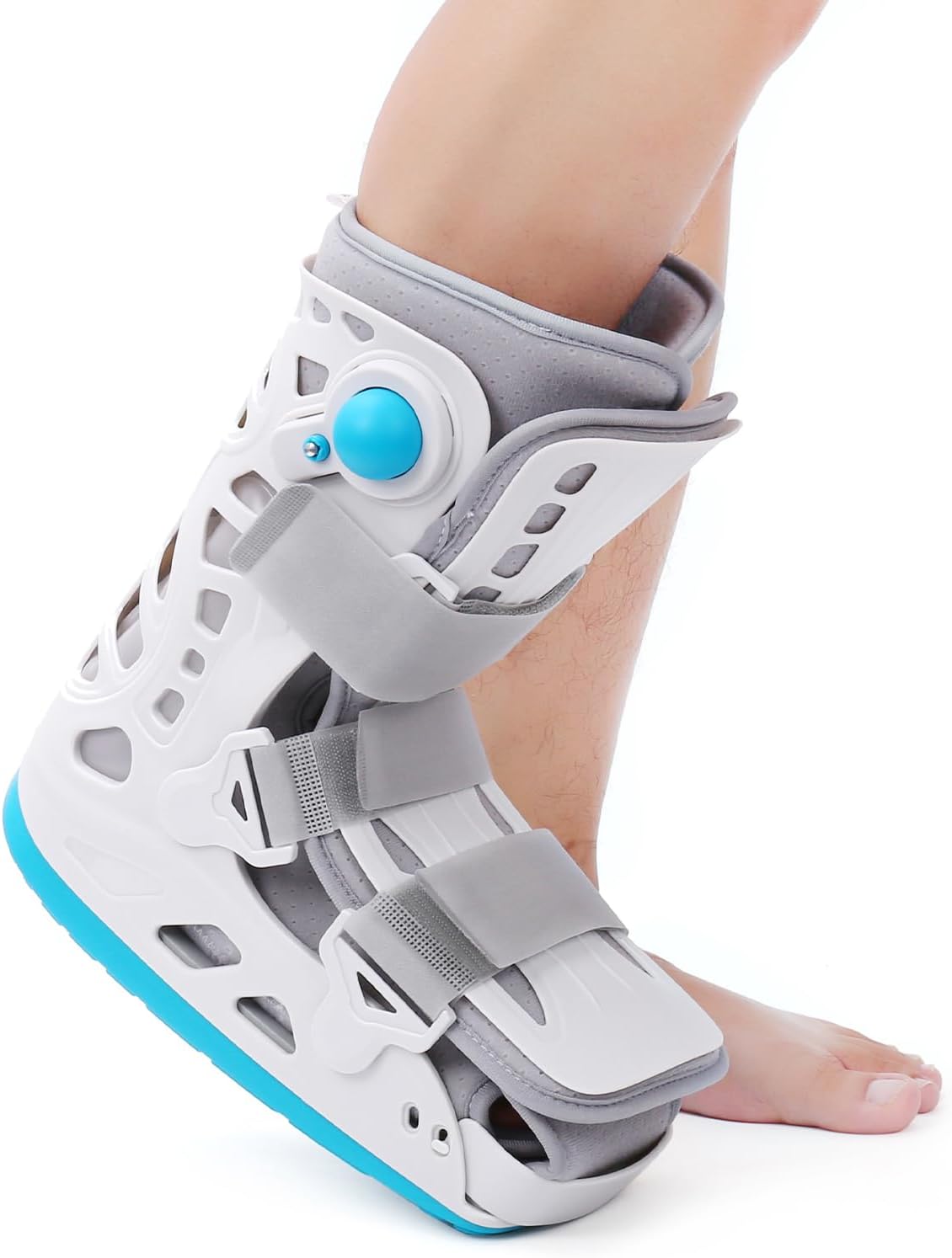 Walker Fracture Boot Air Cam Walker Boot Inflatable Walking Boot for Achilles Tendon Surgery, Acute Ankle Sprains, Broken Toe Foot, Post Op Care (L)