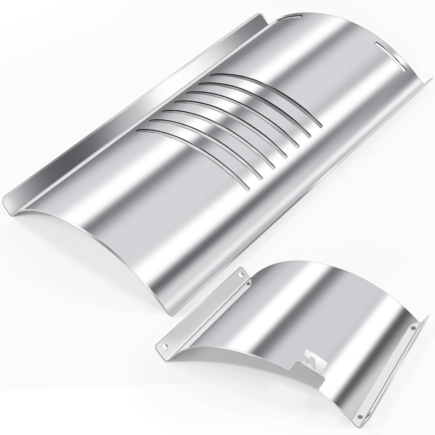 Hiorucet Flame Broiler Parts for Pit Boss 340 & 440 Series Pellet Grills, Boss PB340, PB340TGW1, PB440, PB440D, Tailgater PB440TG1, Ranch Hand PB440TGR1, Flame Broiler Slide Cover Bottom for Pit Boss
