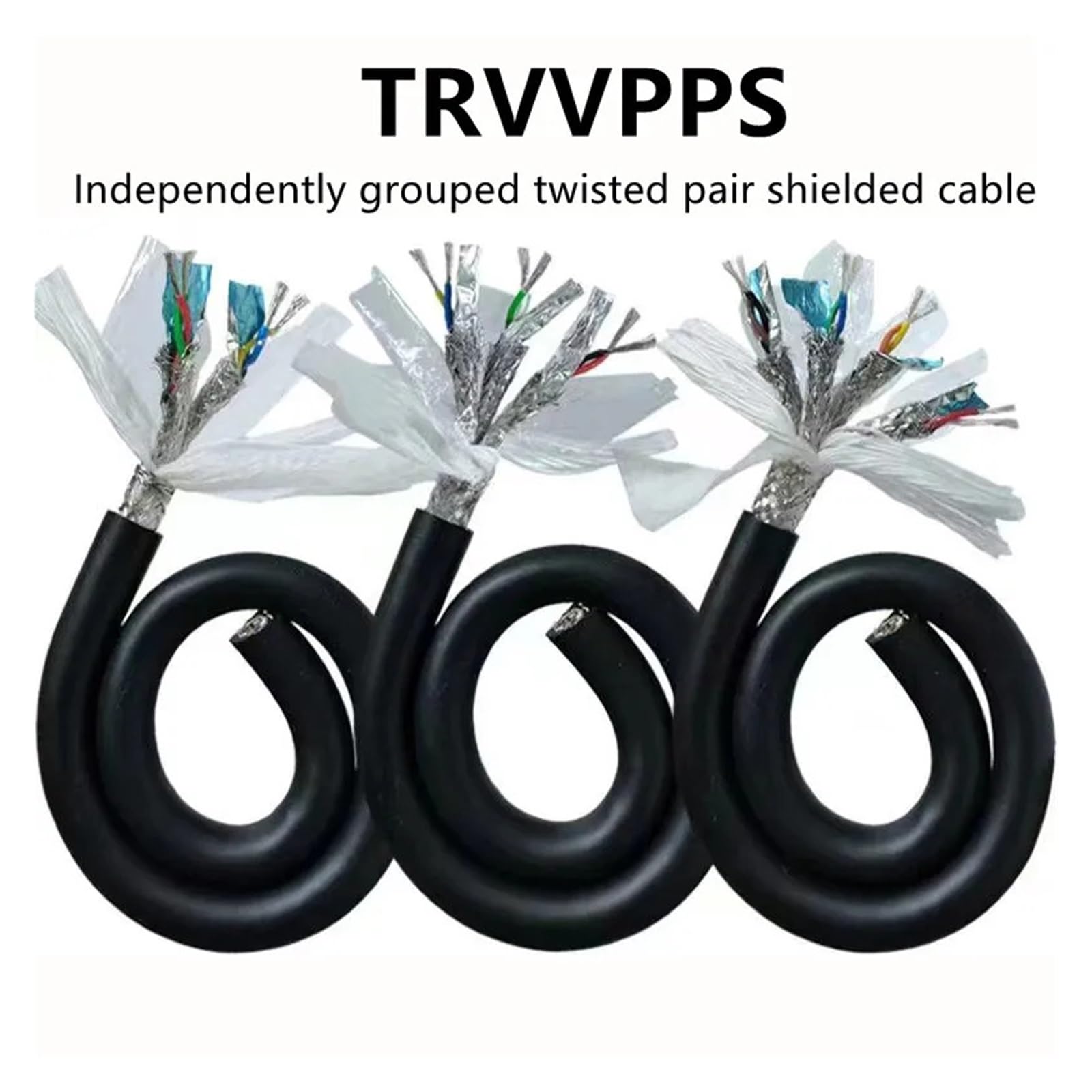 Control de señal par trenzado blindado TRVVPPS 5M