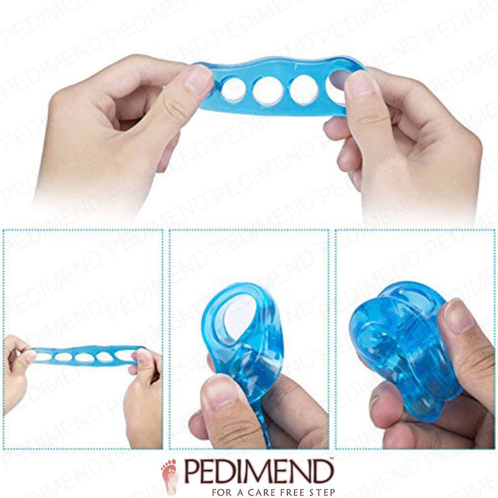 Pedimend silicone gel plantare per dita (2PAIRS – 4pcs)