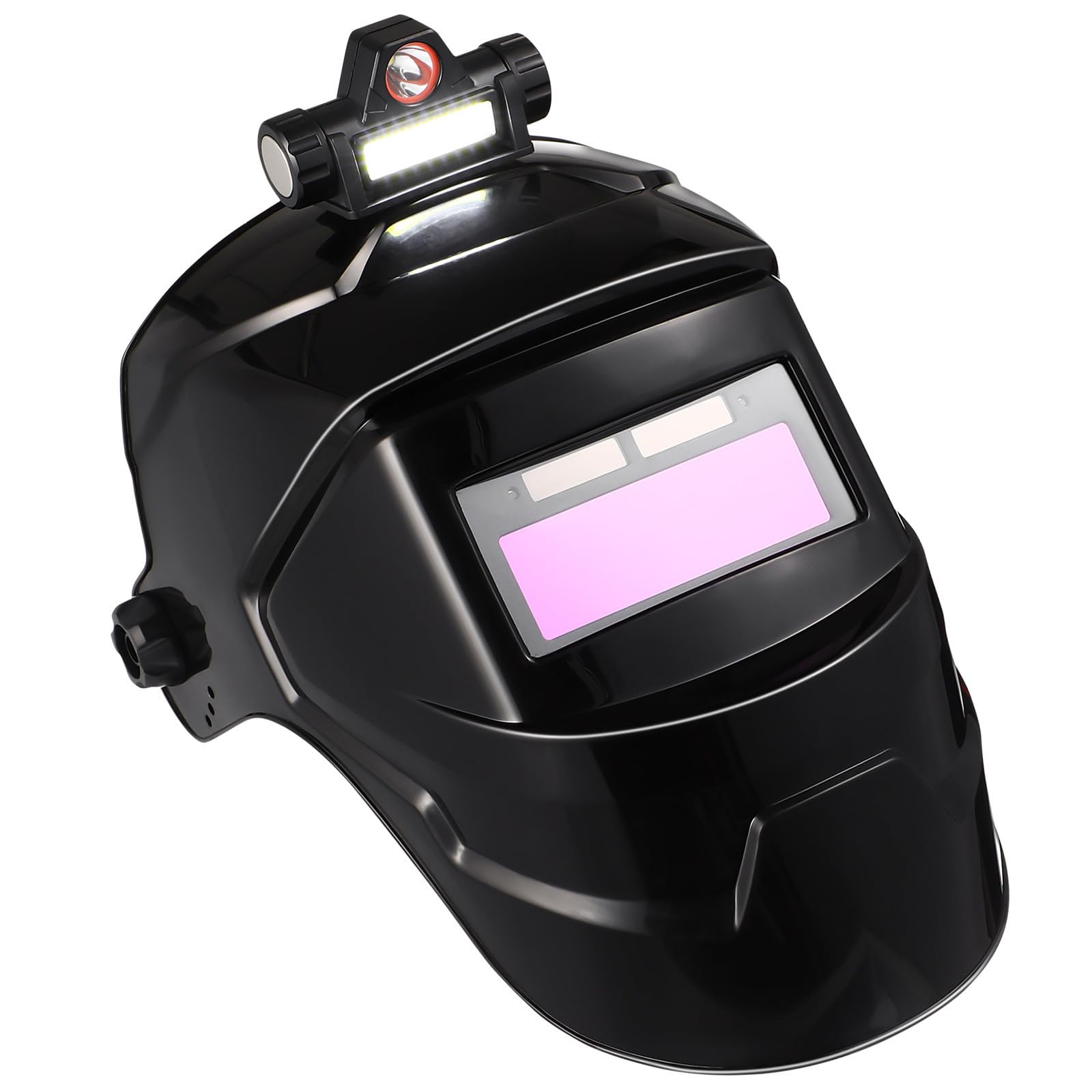 Casque de soudage à énergie solaire FUOYLOO 1116 avec 10 feuilles de protection cagoule TIG