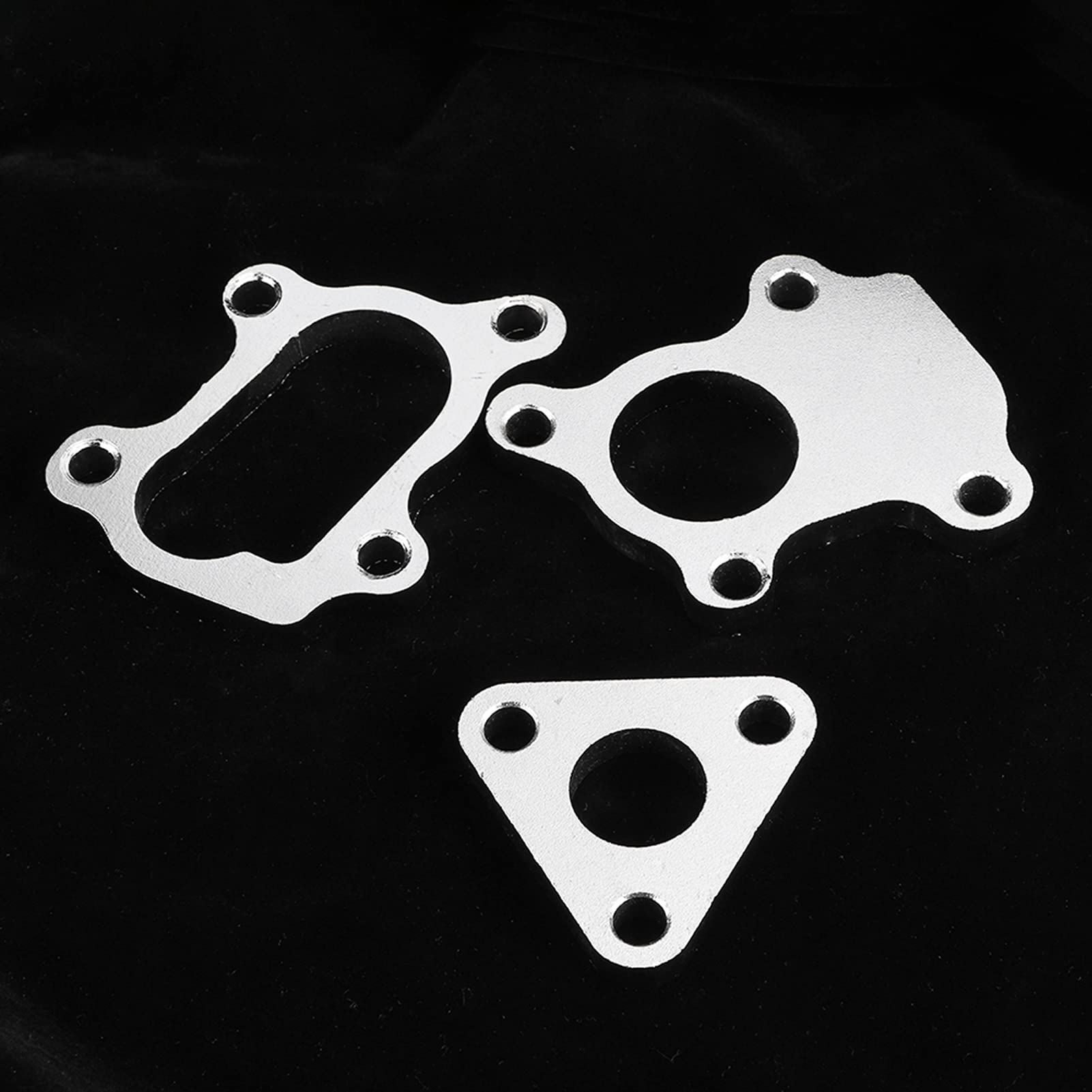 Kit flangia Turbo Torvex, set flangia turbocompressore 7 pezzi Set completo di adattatori di scarico compatibile con supporto turbo IHI RHB31 VZ21