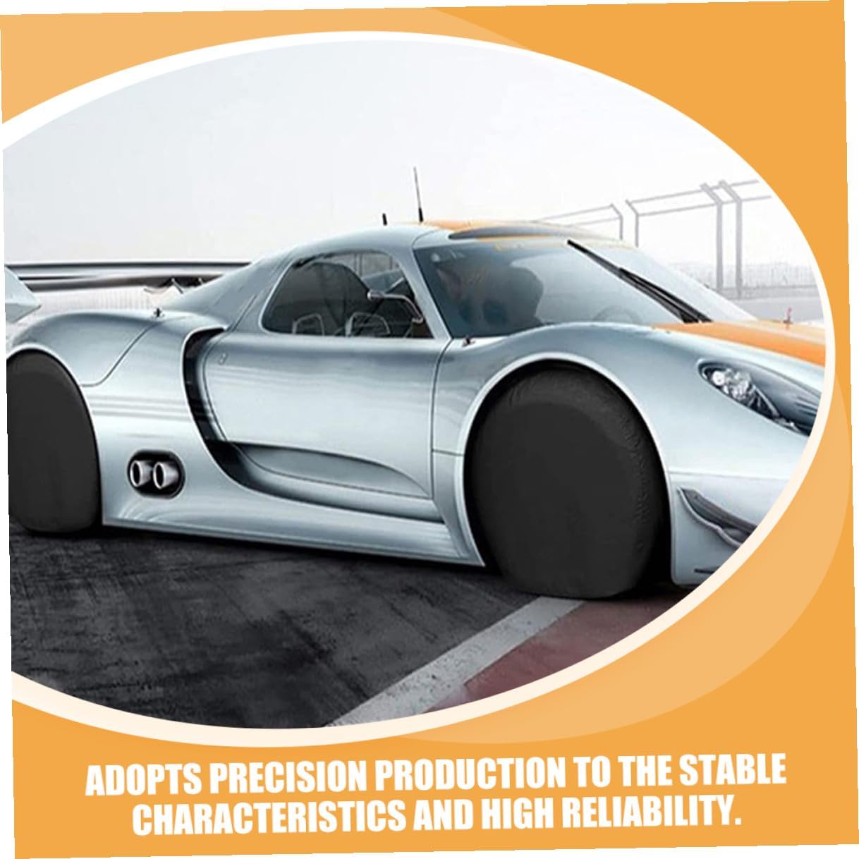 Ciieeo 2pcs 15-inch PVC Spare Tire Covers Black Rv Trailer Wheel Covers Camper Accessories Waterproof Dustproof