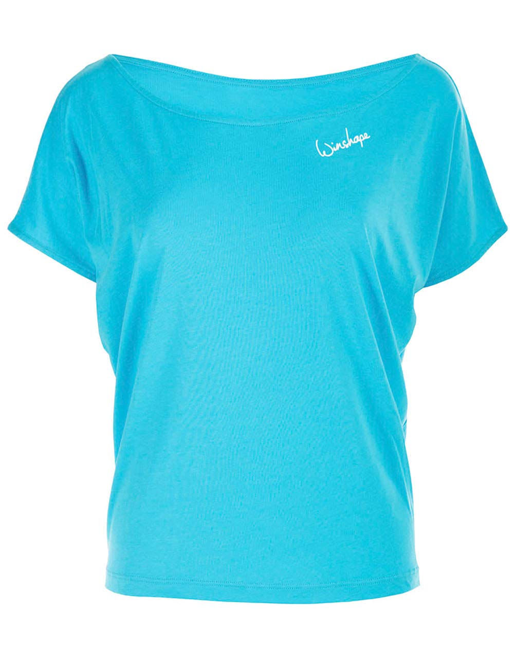 Winshape Mct002 Women's Ultra Light Modal Short Sleeve Shirt Dance Style Fitness Leisure Sport Yoga Workout, Womens, Short-sleeved shirt, MCT002-SKY-BLUE-L, Sky Blue, L