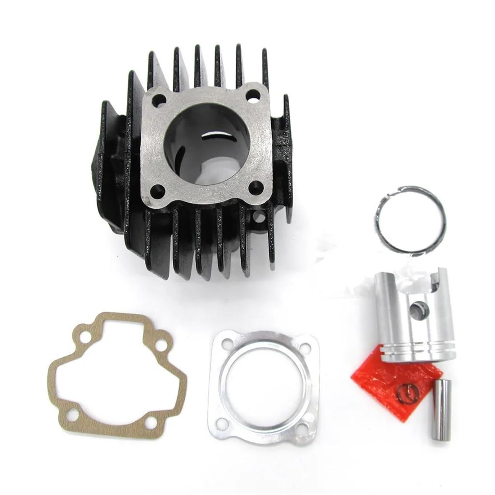 Guarnizione del Coperchio dello statore del Motore per Y&amaha PY50 PW50 QT50 Moto Revisione Corpo Cilindro con Guarnizioni Testa Pistoni Kit Riparazione Pastiglie Parti