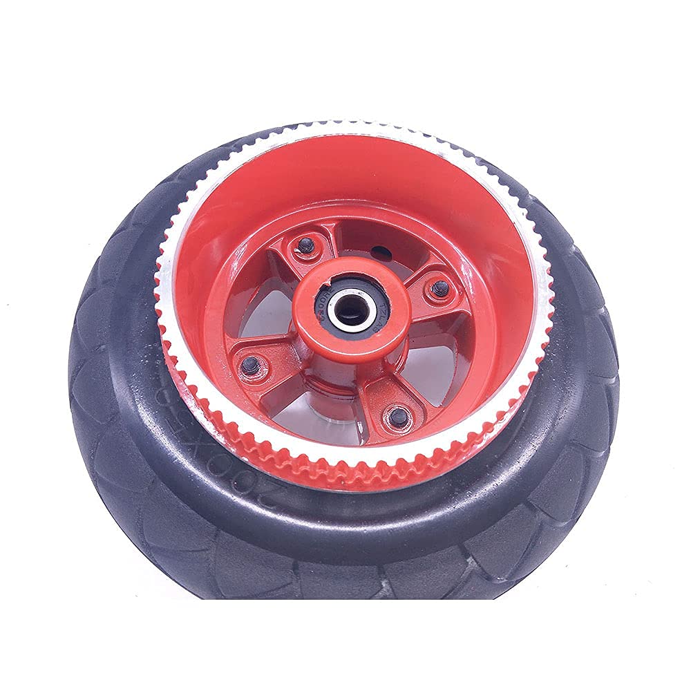 Pneu De Scooter Électrique 8 Pouces - Roue Avant Complète 200x50 - Pneu Plein Antidérapant Avec Moyeu