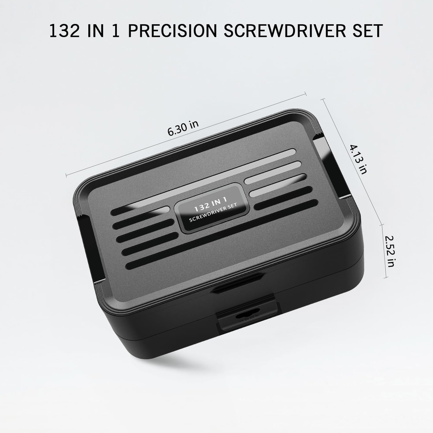 Mini Precision Screwdriver Set with Color-coded Identification, 132 in 1 Micro Magnetic Repair Tool Kits with Storage Box, 108 Bits,Small Manual Screw Driver Toolkits for iPhone/Mac/iPad/Table