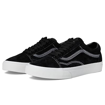 Vans Old Skool Skate Shoes Pig Suede Black
