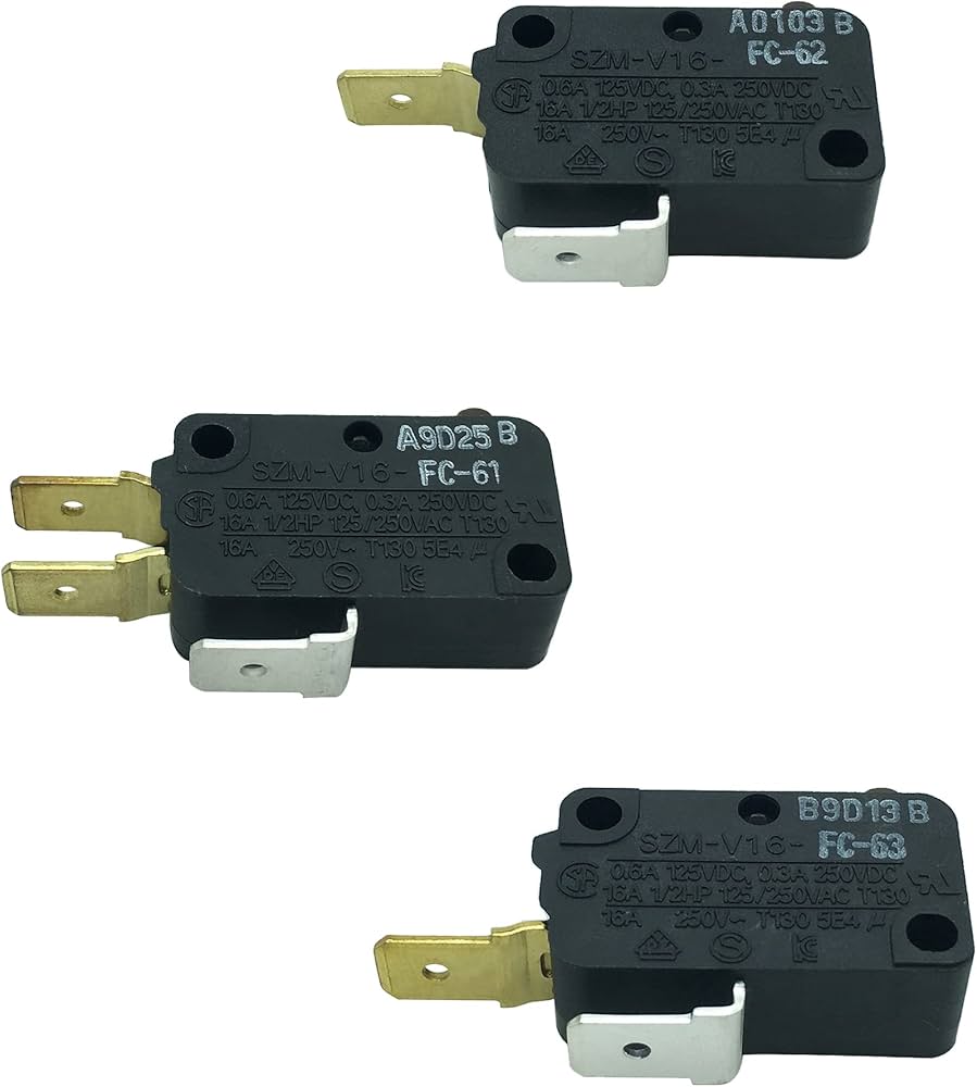 LONYE W10727360 & W10269458 & W10269460 Microwave Door Switch LONYE W10727360 & W10269458 & W10269460 Microwave Door Switch