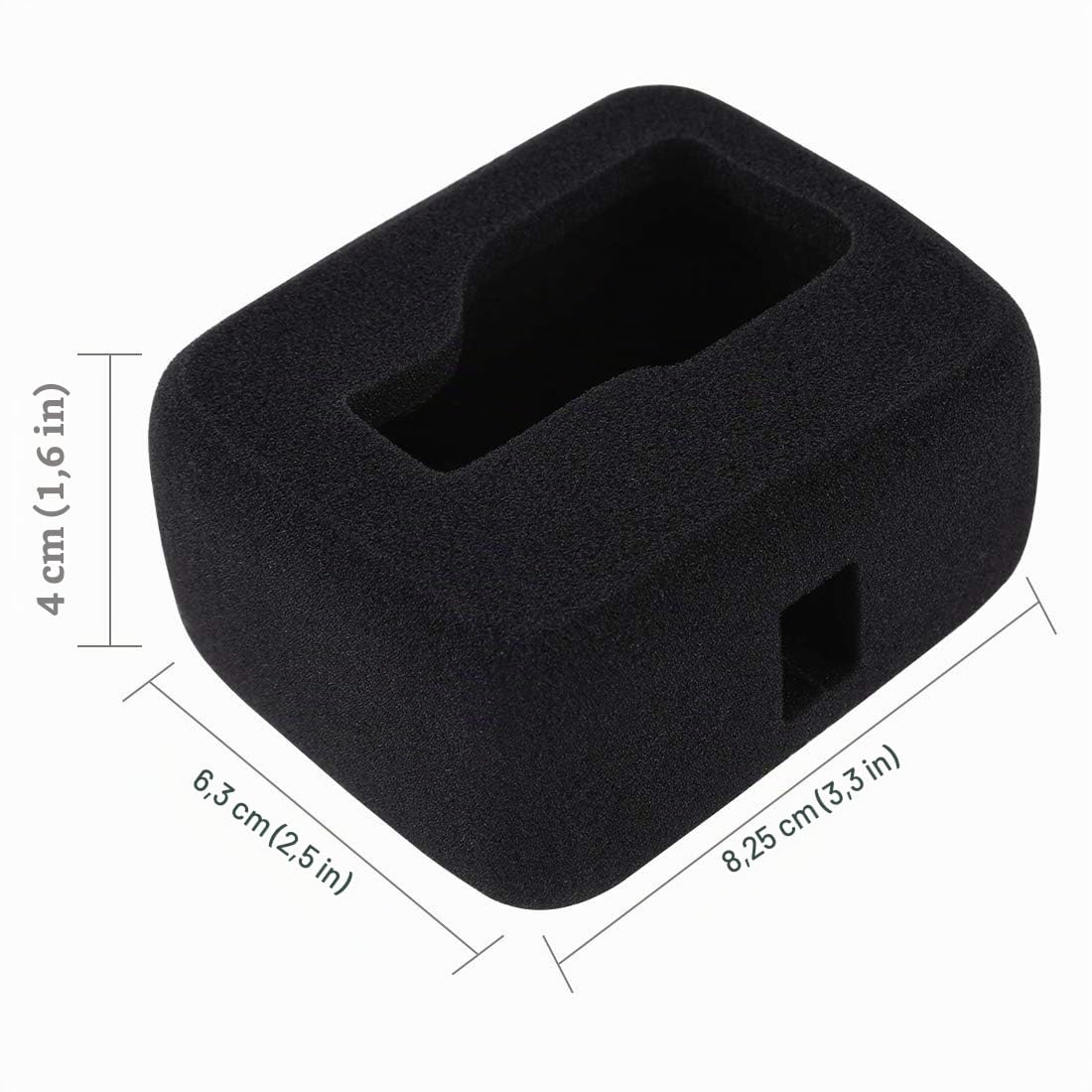 PULUZ Windslayer Custodia Antivento Per GoPro HERO8 – Rivestimento In Schiuma Per Ridurre Il Rumore Del Vento E Proteggere La Fotocamera