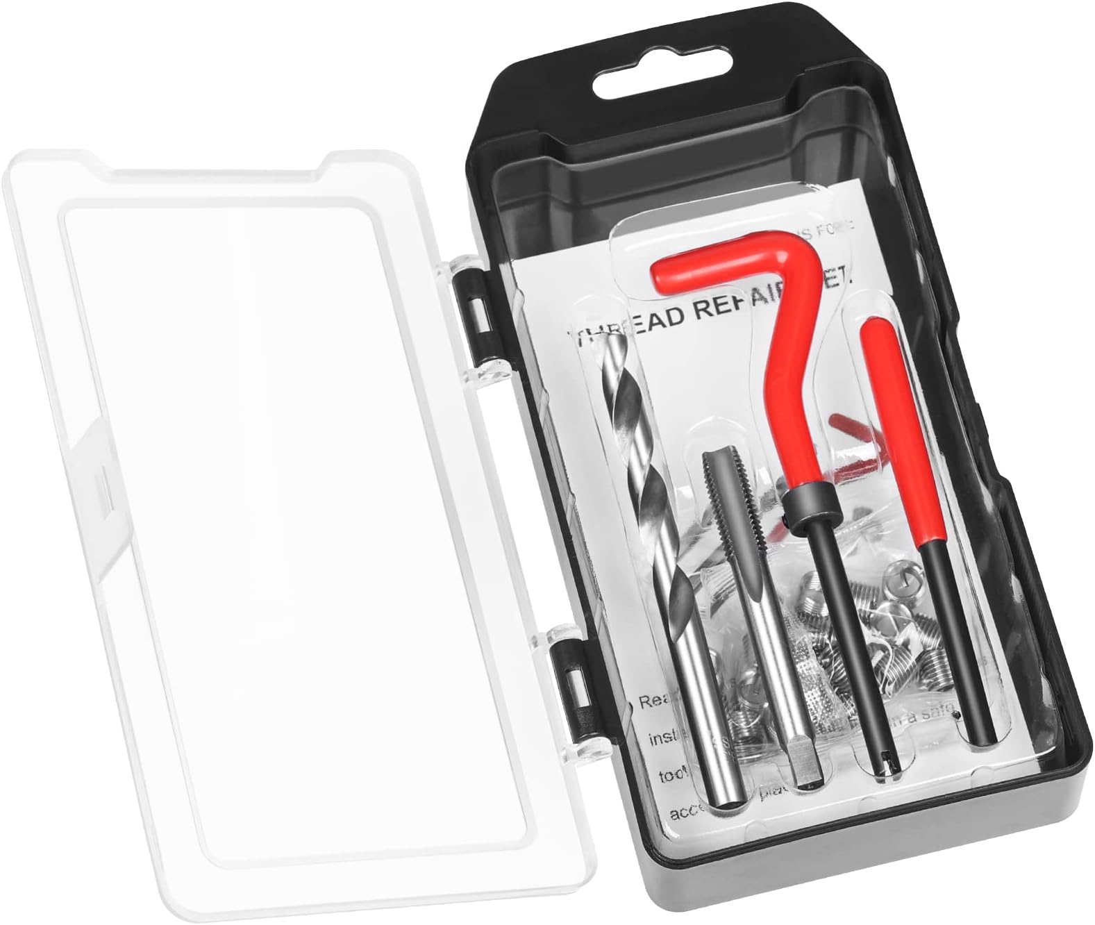 Highking Tool Thread Repair Kit, M8 x 1.25 mm Metric Thread