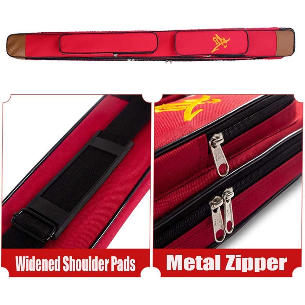 Funda para Espada de taichí, Estuche de Transporte for Tai Chi, Doble Capa, Espada Artes Marciales, Arma, Bolsillo for, Bolso Multifuncional, Correa - Azul, 109 cm(Double Layer 100 Cm)