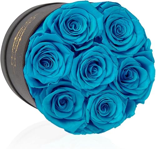 Miniatura 2 de NATROSES - Rosas preservadas, rosas en caja que duran hasta tres años, rosas duraderas para ella, regalos de flores preservadas para ella, regalos