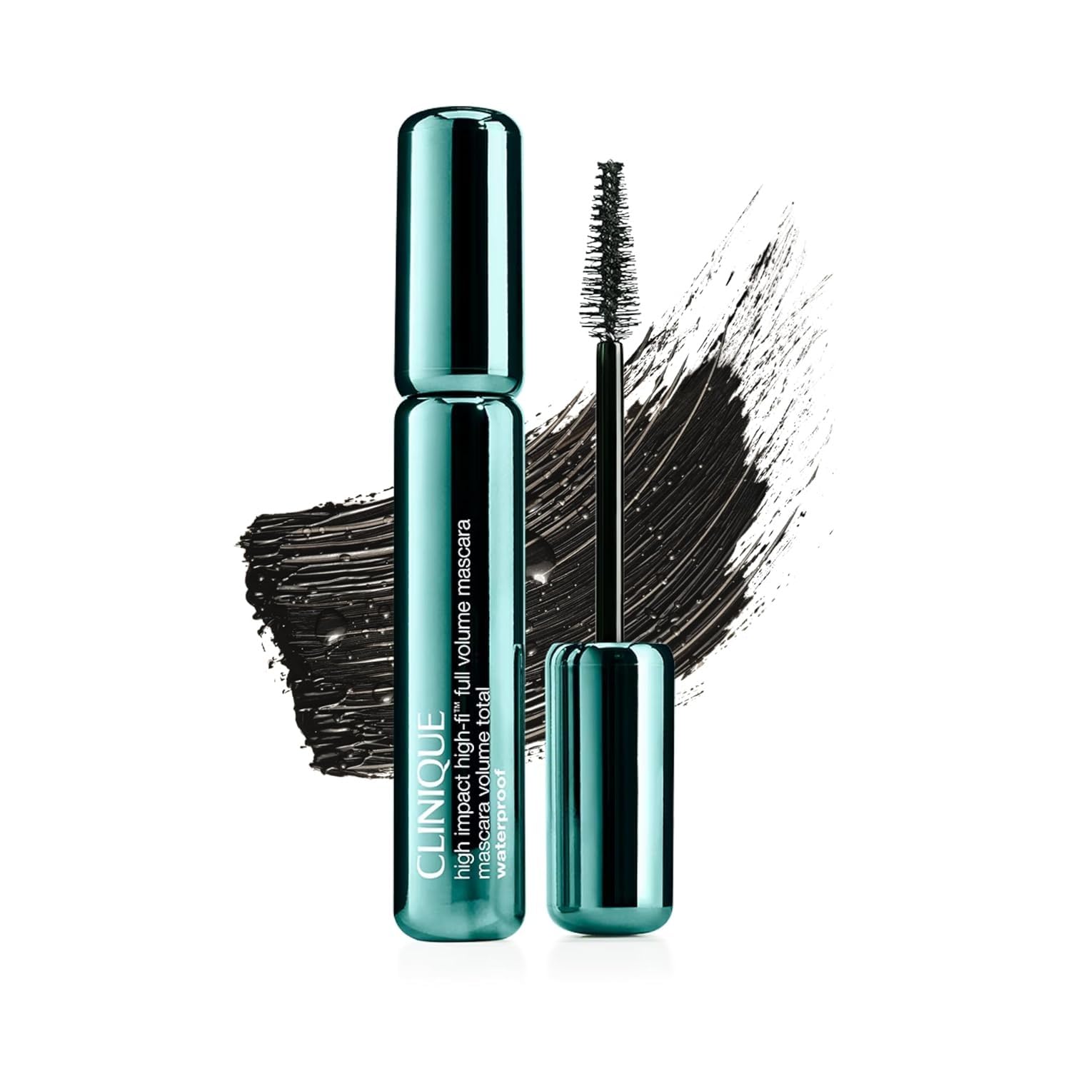 Clinique High Impact High-Fi Full Volume Waterproof Mascara | Volume, Length, Non-Clumping, Smudge-Proof + Safe For Sensitive Eyes, 10ml