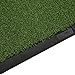 Velvet Golf Practice Mat Non Slip Portable Training Hitting Mat for Indoor Outdoor Use Engineering Grass 44.4x34cm