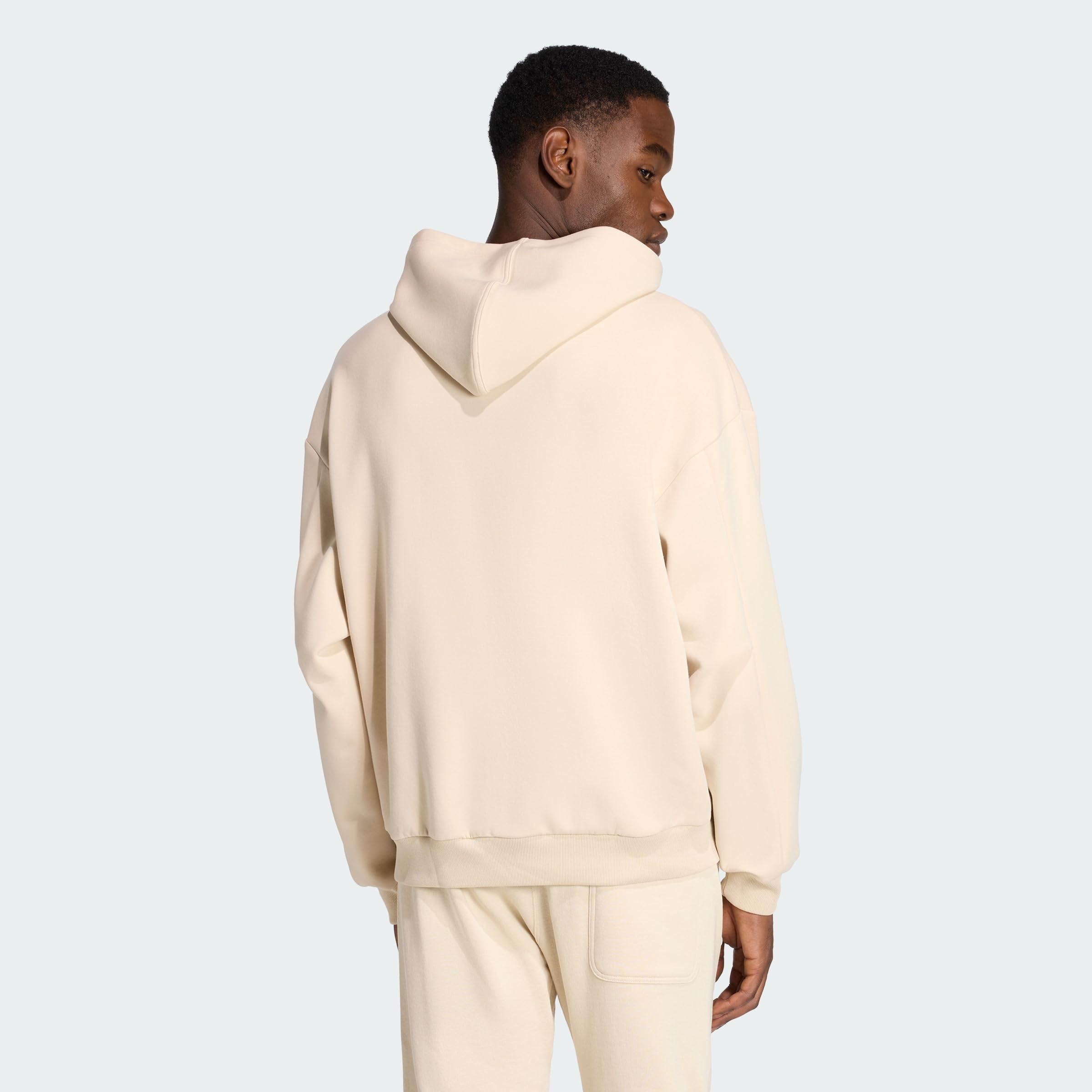 adidas Men's Soft LUX Hoodie, Crystal Linen, 3XL