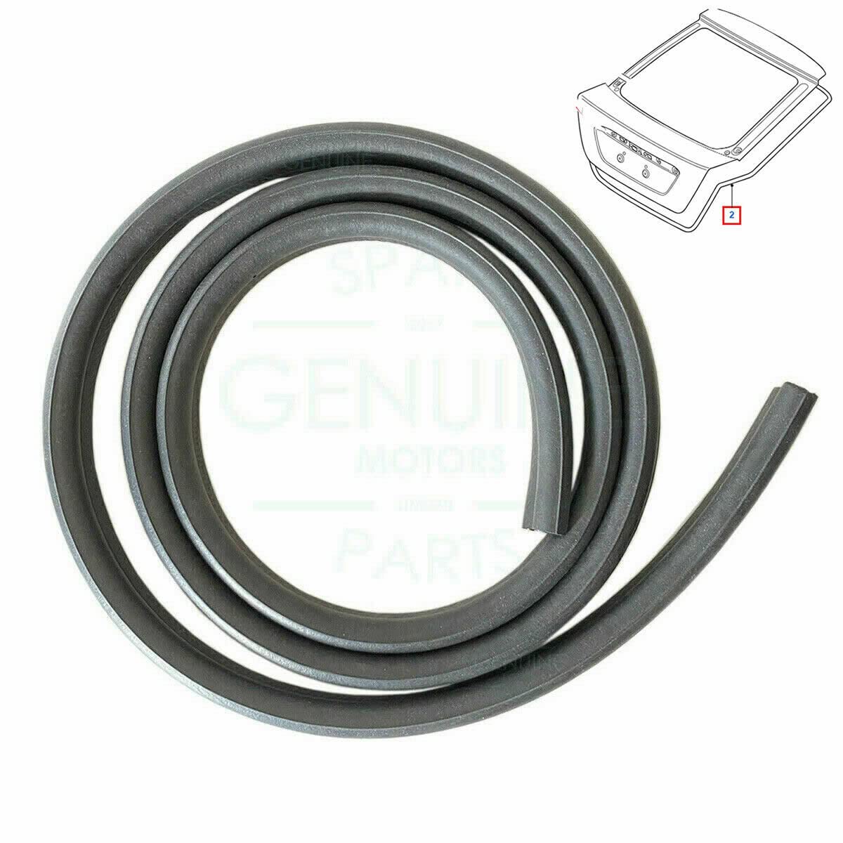 Reemplazo del sello de goma del burlete de la puerta trasera del maletero para Mondeo MK3 (2000-2007)