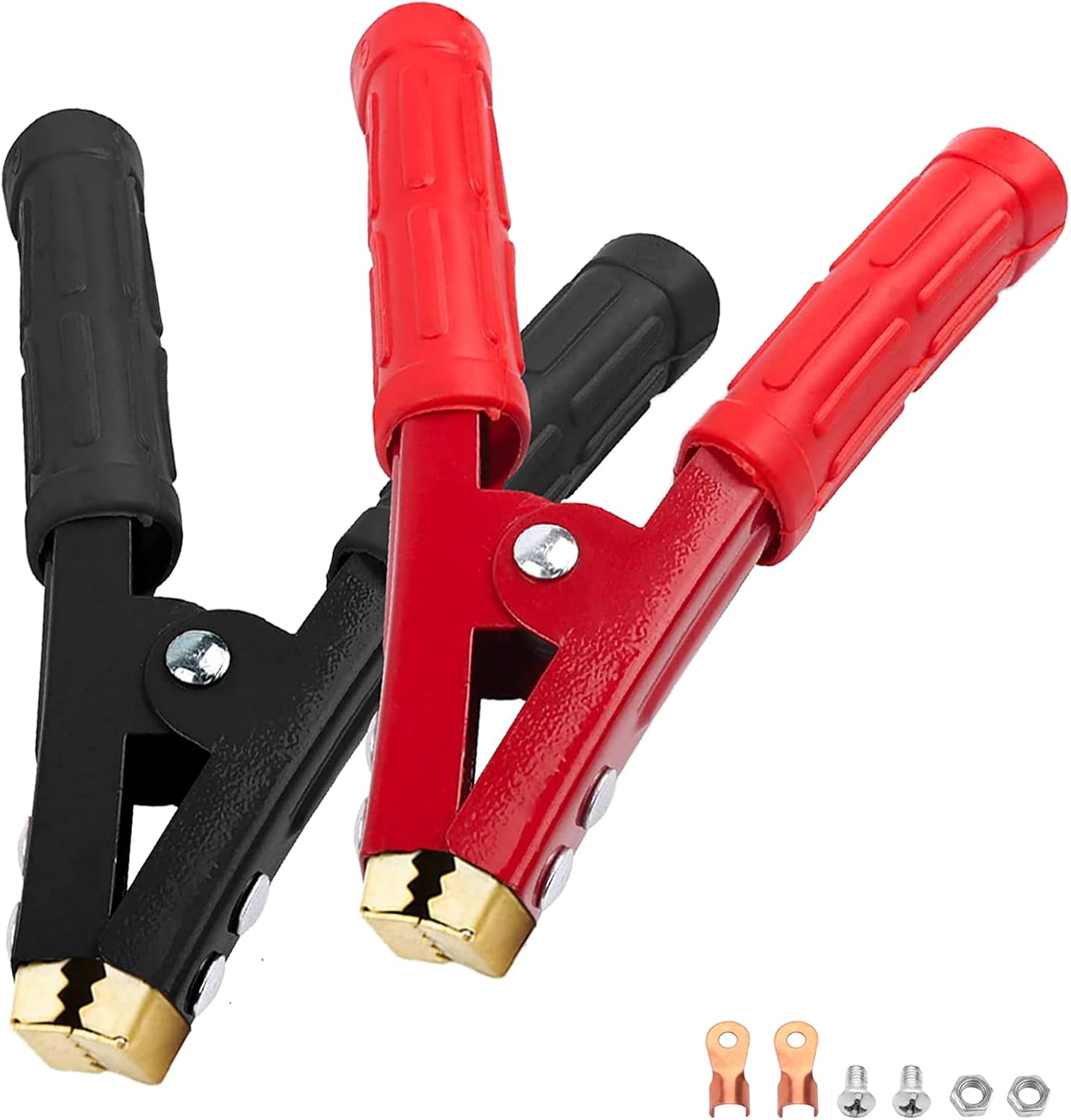 Jumper Cable Clamps 1 Pair, Battery Clamps Pure Copper