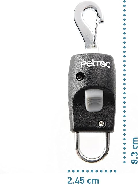 Foto 5 de 6 de PetTec Quick Connector, Conector magnético de Gancho para Correa de Perro de fácil Apertura y Cierre rápido…