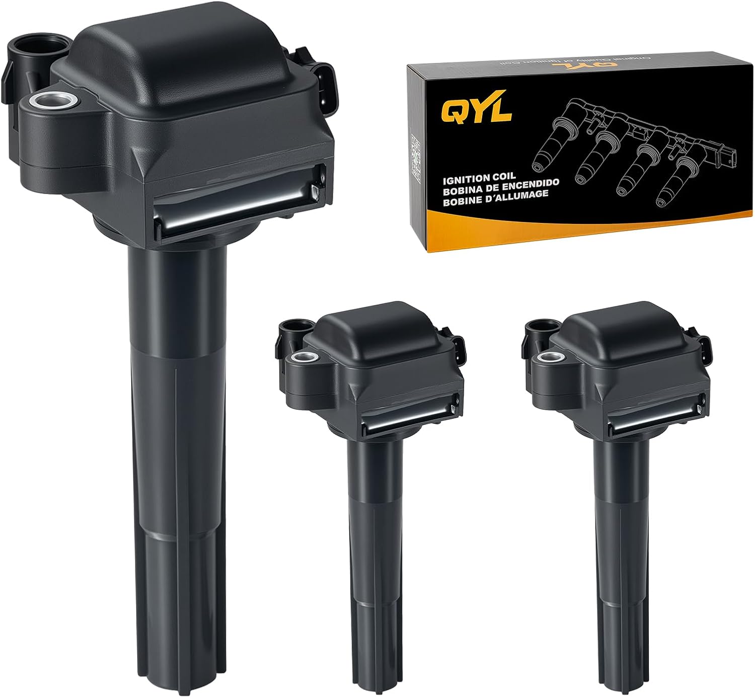 QYL Park of 3Pcs Ignition Coils Replacement for Toyota Solara Avalon Camry Sienna/Lexus ES300#UF155 9091902215 5C1488 IC267