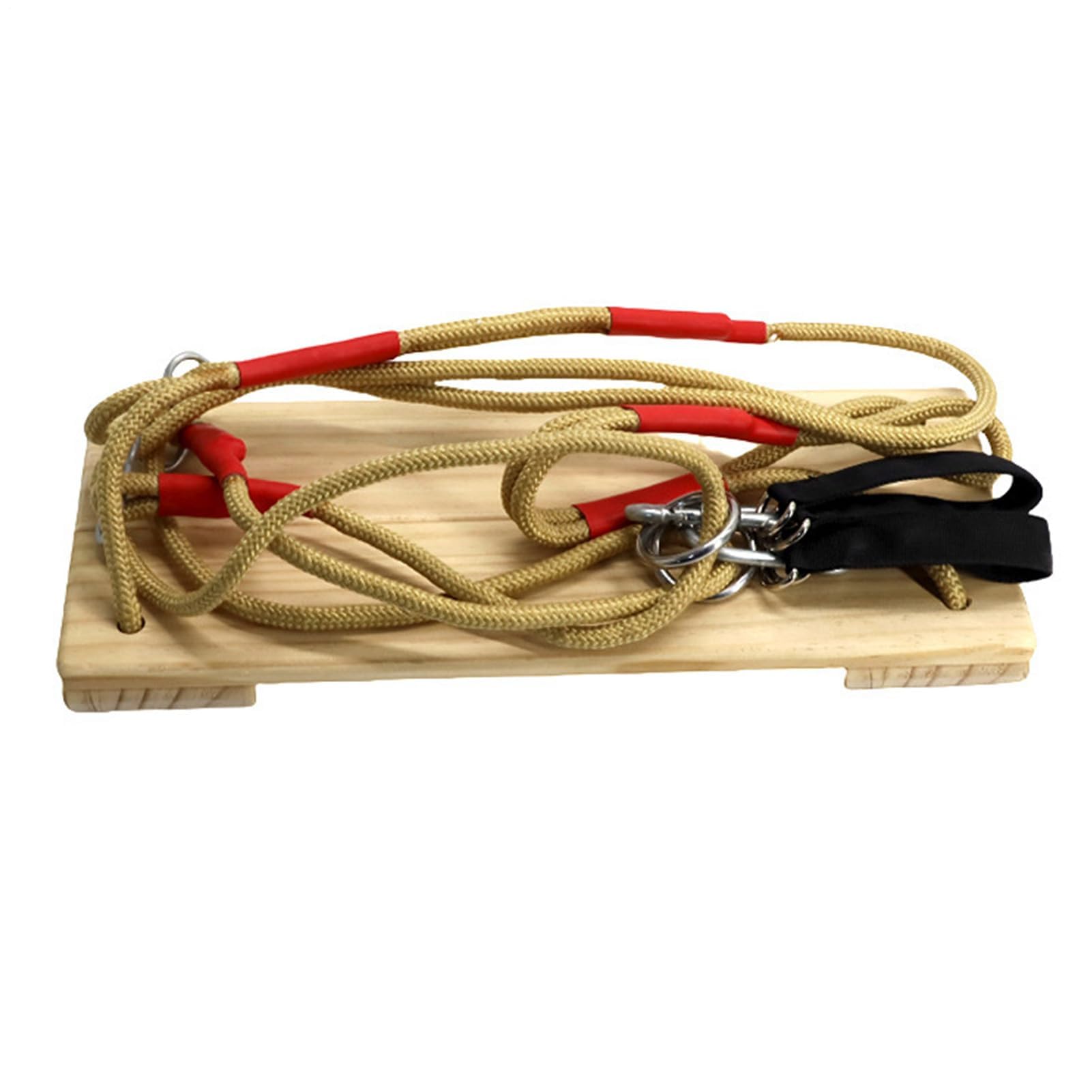 Altalena in legno regolabile in altezza, accessorio portatile per il tempo libero per ragazzi e adulti, design per divertimento e relax all'aperto