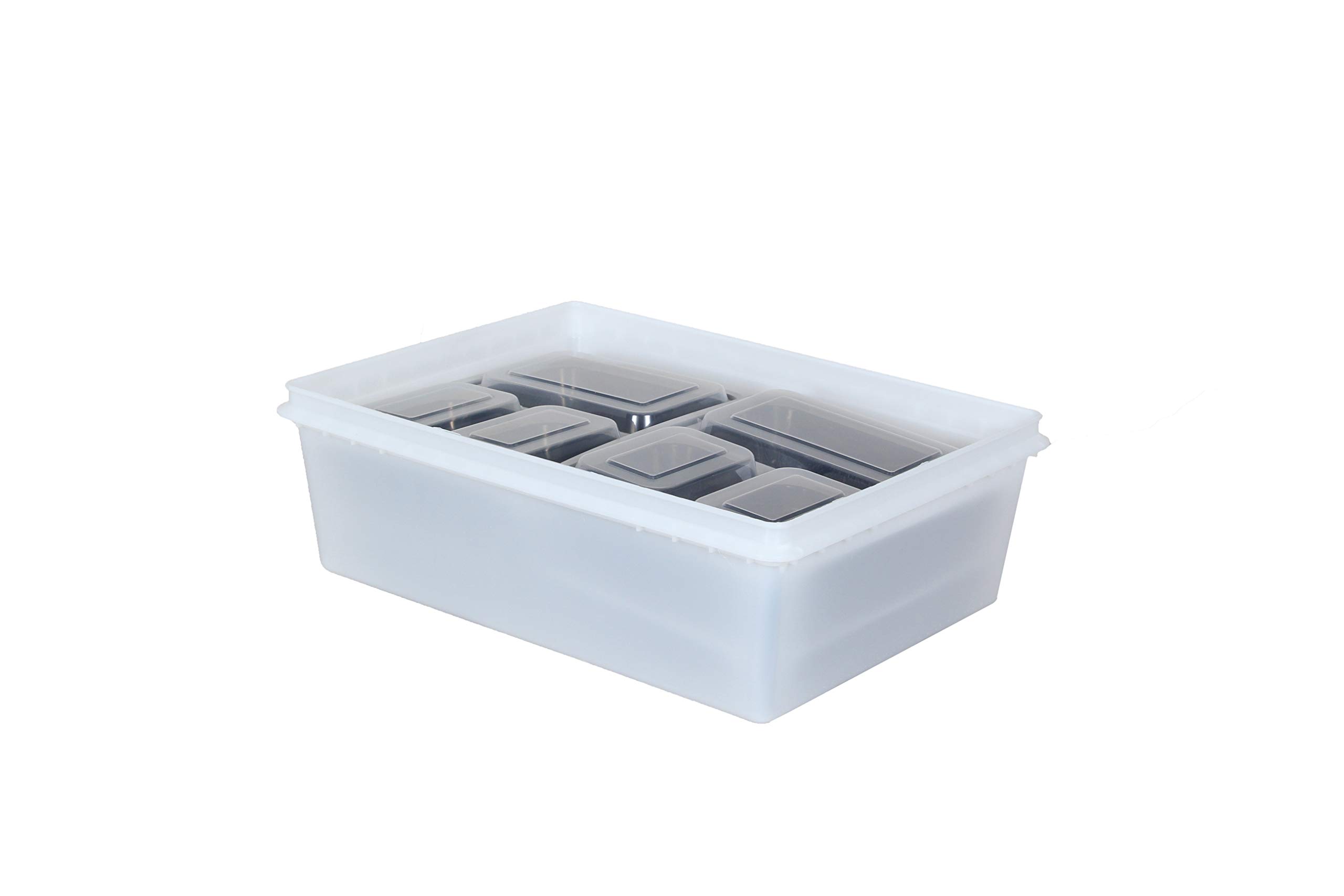 Amazon.com: Continental Plastics Fish Tubs/Food Storage Bins 25lb 11.5" x 15.5" x 5", Pack of 20- Deep Container Bases Only: Home & Kitchen Amazon.com: Continental Plastics Fish Tubs/Food Storage Bins 25lb 11.5" x 15.5" x 5", Pack of 20- Deep Container Bases Only: Home & Kitchen