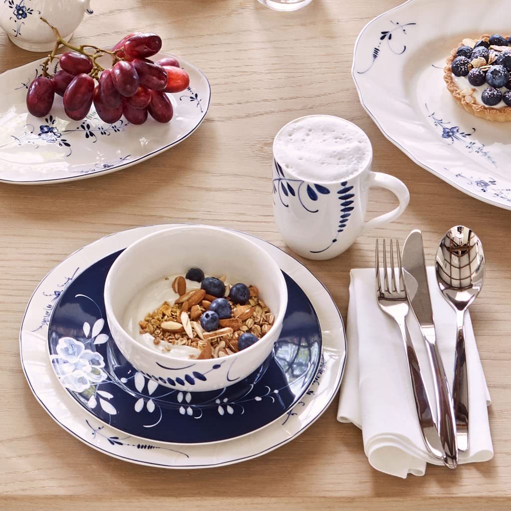 Amazon.co.jp: villeroy & boch 中鉢 ホワイト、ブルー 0.75L オールド