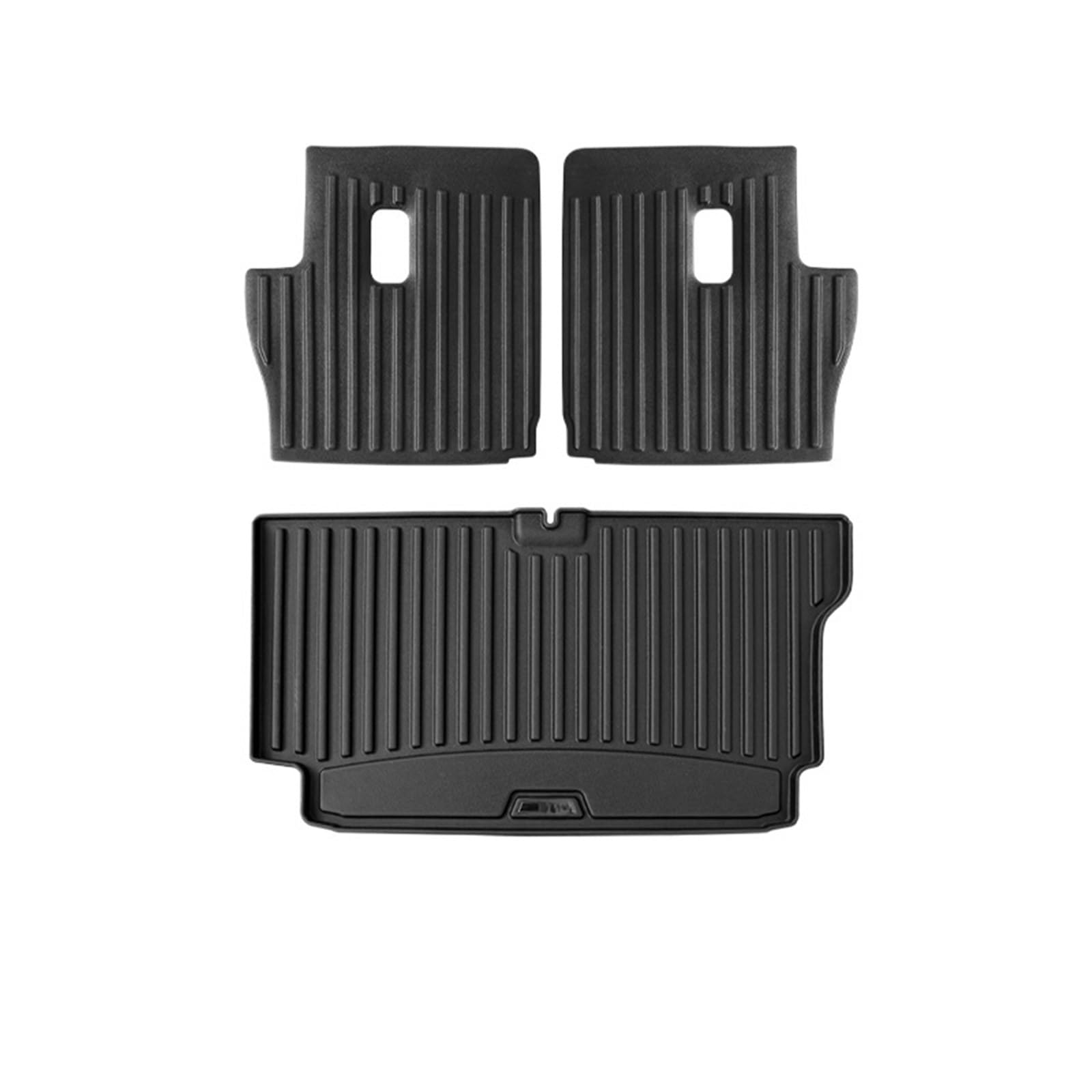 Zestaw mat do bagażnika Pasuje Do Jimny Jb64W 2019-2024 Maty Do Bagażnika Odporne Na Zużycie Tylne Podkładki Do Bagażnika Wodoodporne Maty Do Butów Dywanik do bagażnika(Main+Back Mats)