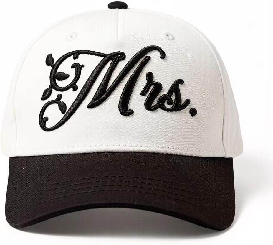 Embroidered Lettering Print Dad Hat Baseball Cap Vintage Snapback Hat
