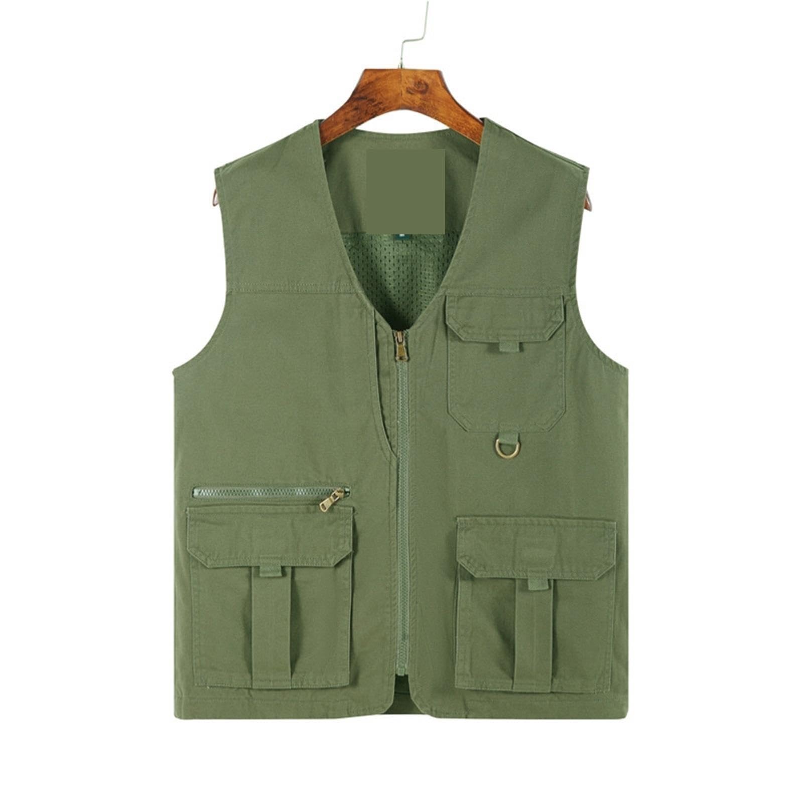 Gilet da pesca Gilet Estivi In ​​cotone Da Uomo