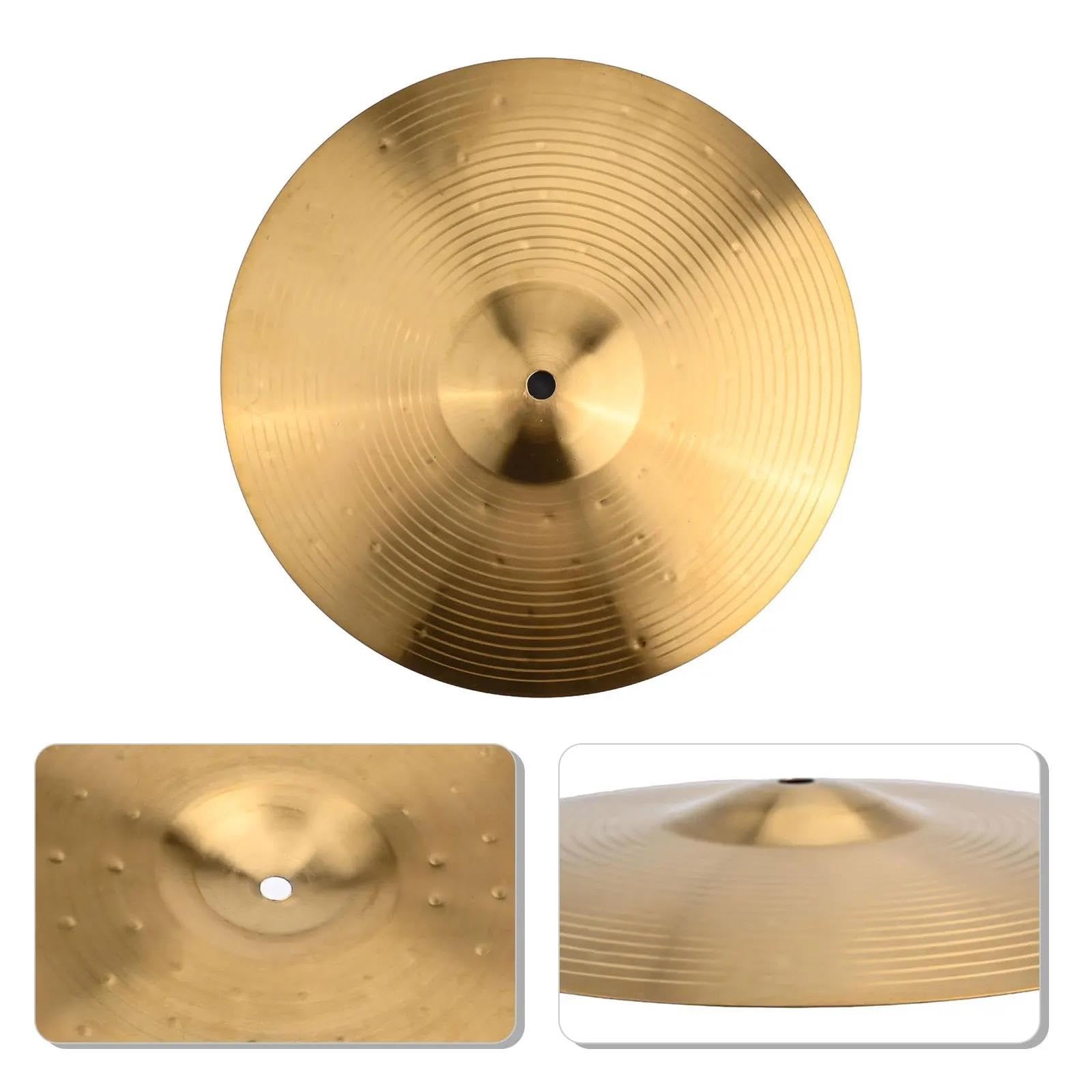 8/10/12/14/16 Zoll Anfänger Messing Messing Becken Aus Messing Melodischer Jingle Sound(16 Inch)