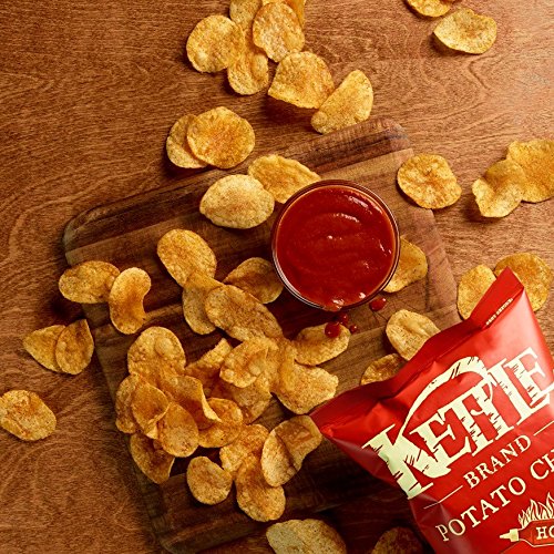 Image of Kettle Brand Potato Chips, Sriracha Bags, 2 Ounce (Pack of 24)